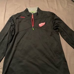 Red wings quarter and full zip !